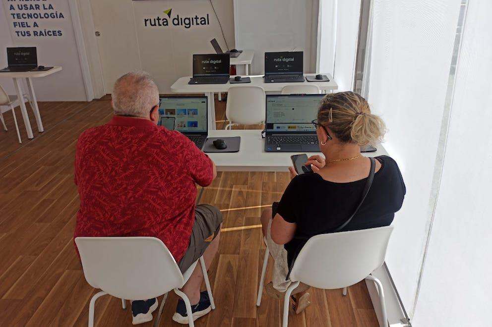 Curso de digitalización dirigido a personas mayores